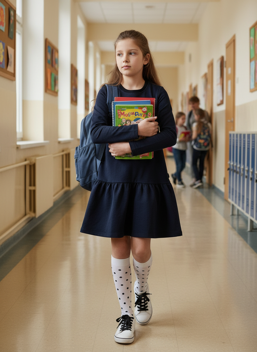 Что надеть девочке в школу?  У нас есть несколько идей!