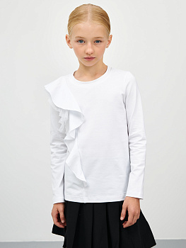 Блузка с воланом (128)